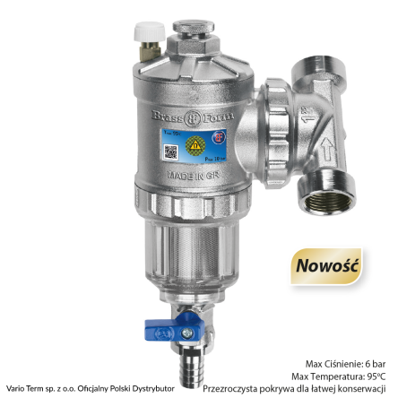 MAG FILTER z widocznym filtrem